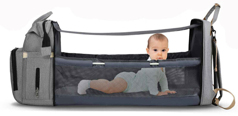 Mochila Cambiador Bebés Multifunción