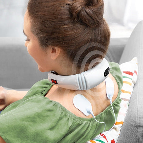 Masajeador de cuello y espalda electromagnético